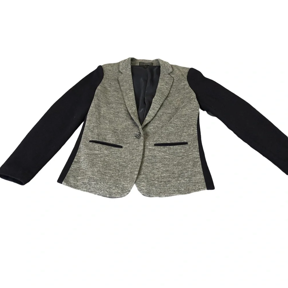 J. Crew Women’s Navy/Grey Blazer Size 6